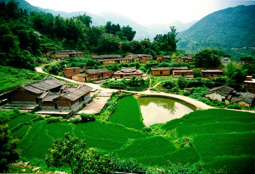 當年革命老區如今旅游勝地--永春縣岵山鎮北溪村